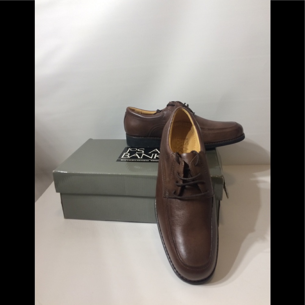 Men’s Jos A Bank Dress Shoes Size 8.5 D Brown New
